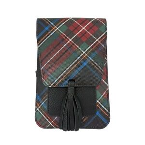 K. Carroll Accessories Harper Crossbody Bag Black/Plaid